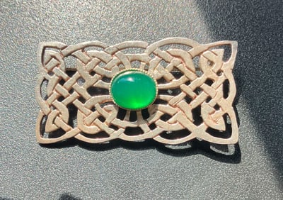 Vintage Silver Brooch Pin
