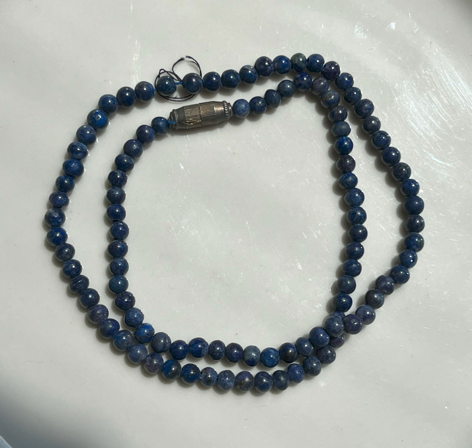 Vintage Lapis Necklace: Vintage Lapis Necklace