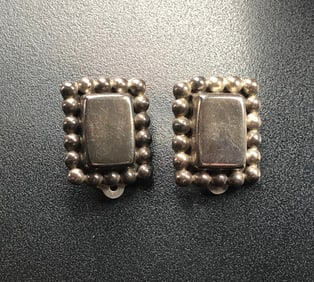 Pair of Silver Earrings