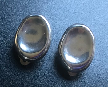 Pair of Silver Earrings