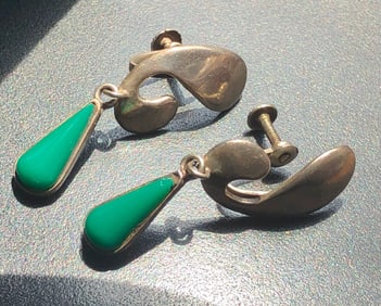 Pair of Silver Earrings