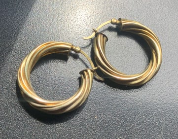 Pair of Silver Earrings