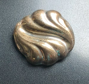 Vintage Silver Brooch Pin