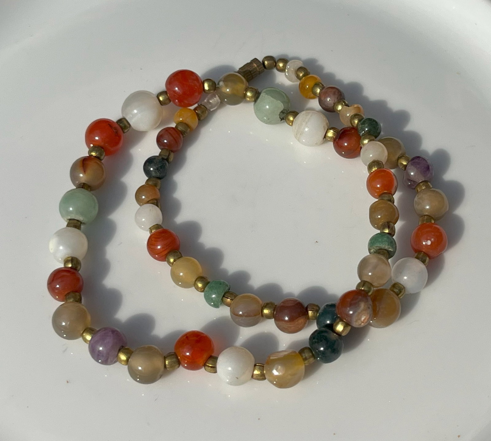 Vintage Carnelian Necklace: Vintage Carnelian Necklace