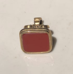 Antique Victorian Chop Stamp