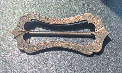 Vintage silver Belt Buckle