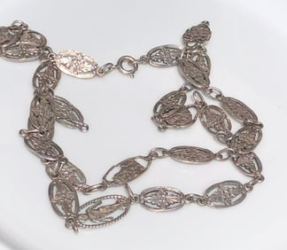 Antique silver Necklace