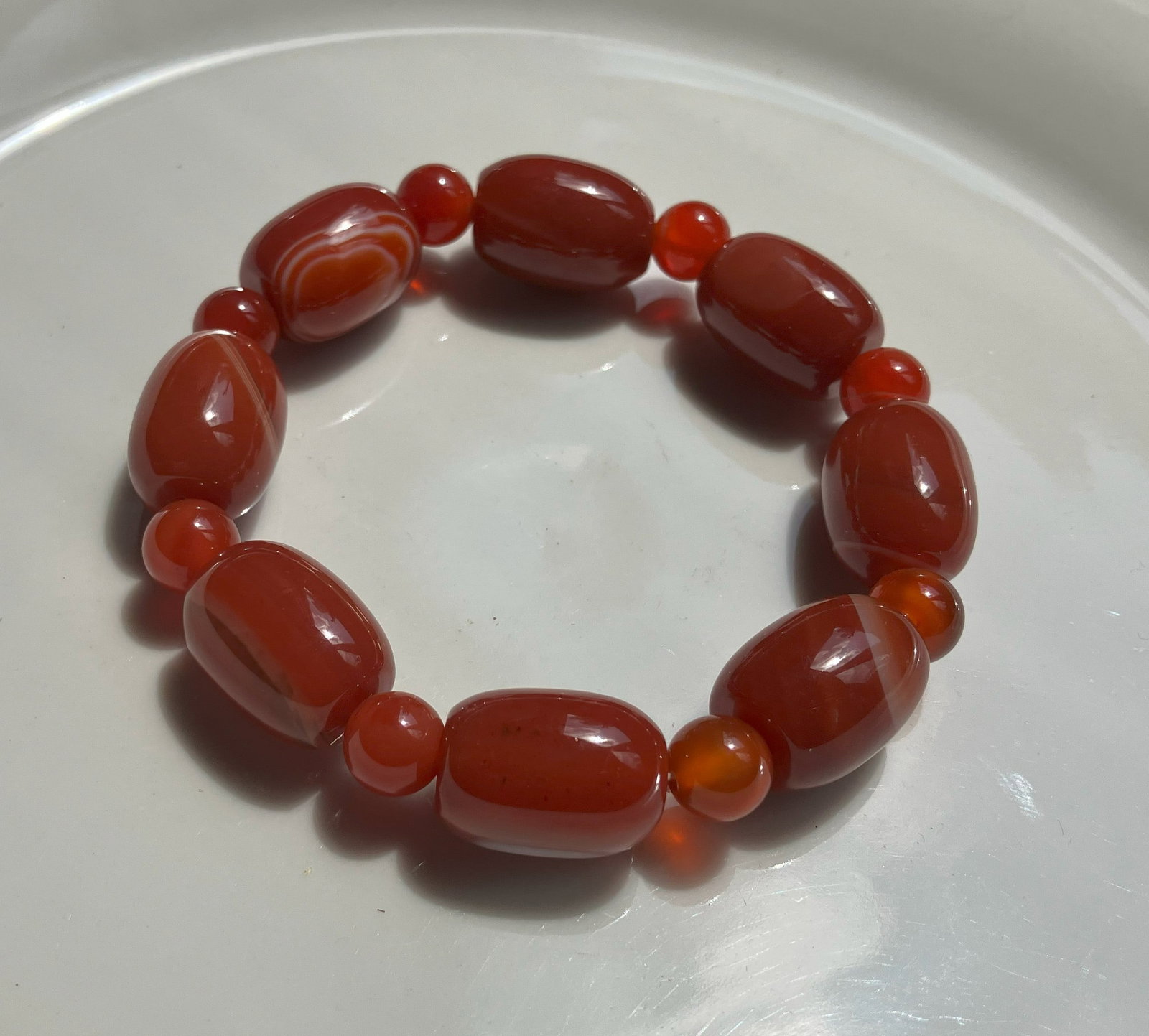 Vintage Carnelian Bracelet: Vintage Carnelian Bracelet