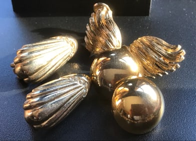 Three Pairs of Earrings