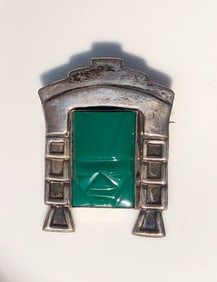 Vintage Silver Brooch Pin