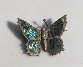 Vintage Silver Brooch Pin