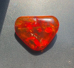 Vintage Amber Brooch Pin