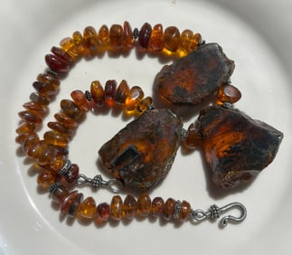 Vintage Amber Necklace