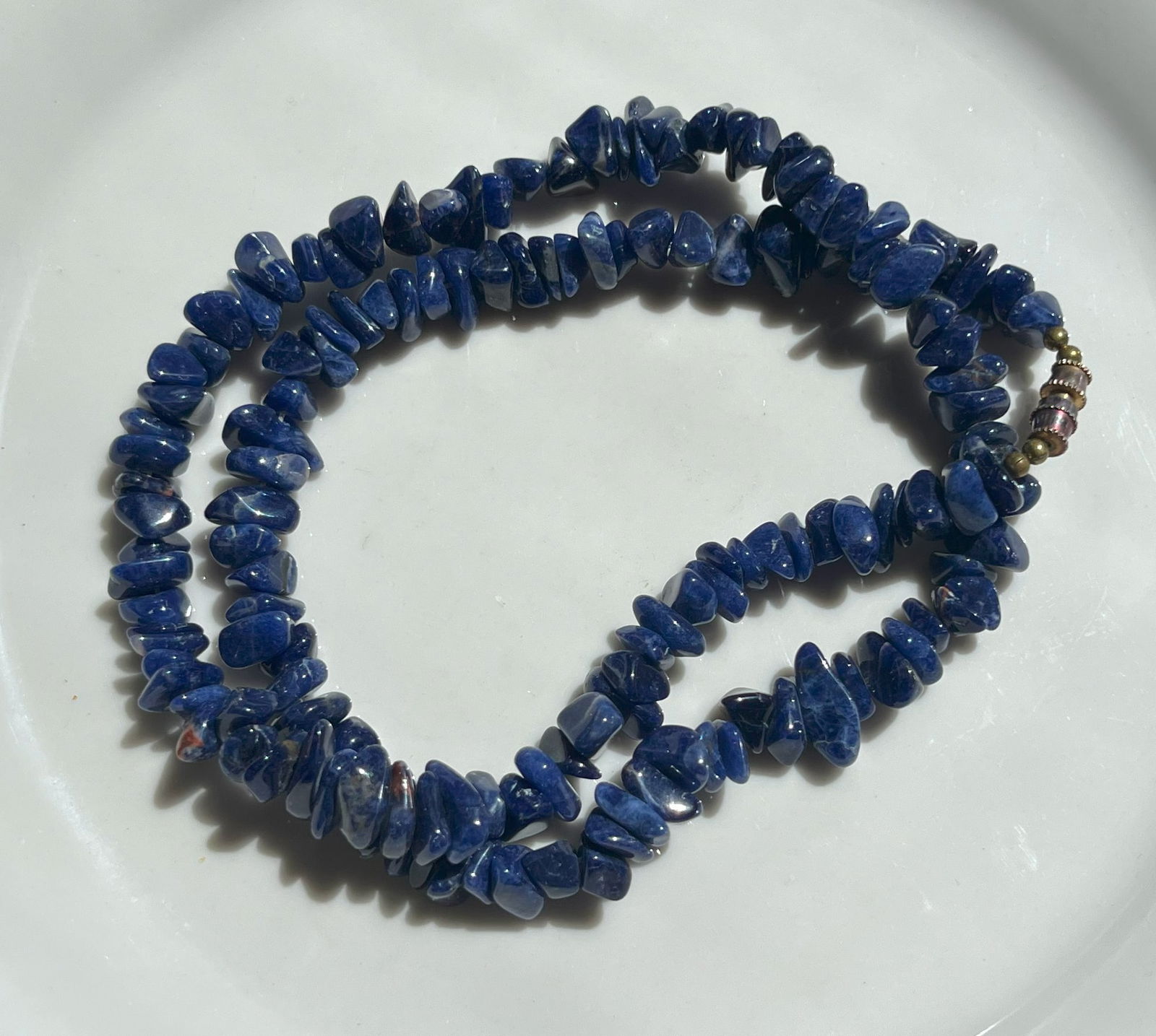 Vintage Lapis Necklace: Vintage Lapis Necklace