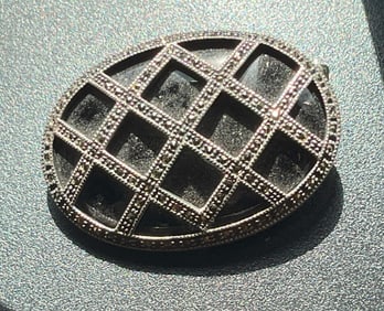 Vintage Silver Brooch Pin