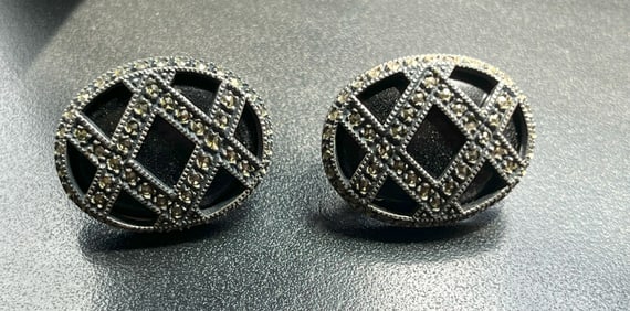Pair of Silver Earrings