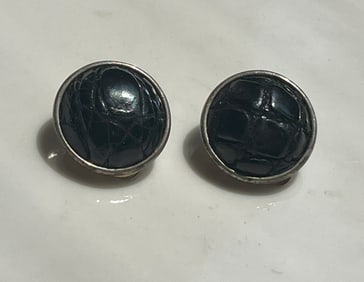 Pair of Silver Earrings