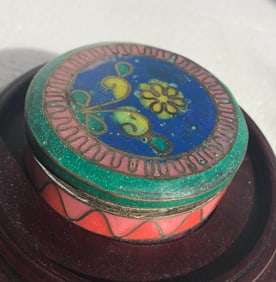 Vintage Cloisonne Box