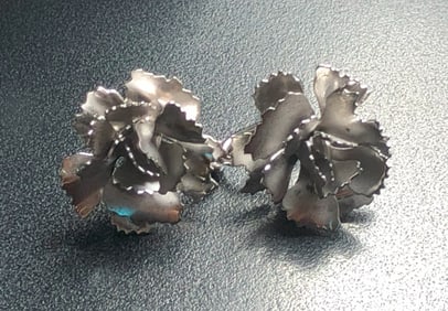 Pair of Silver Earrings