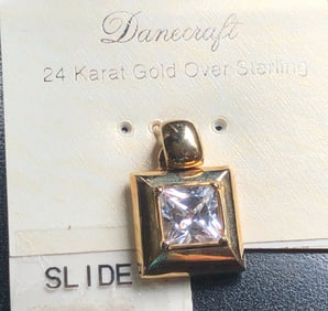 Vintgae Silver Pendant