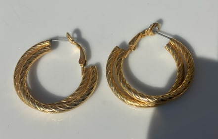 Pair of Gold Filled Earrings