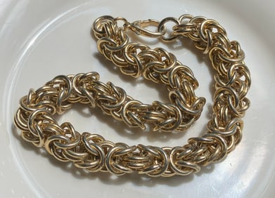 Vintage Monet Gold Filled Necklace