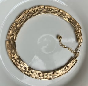 Vintage Monet Gold Filled Necklace