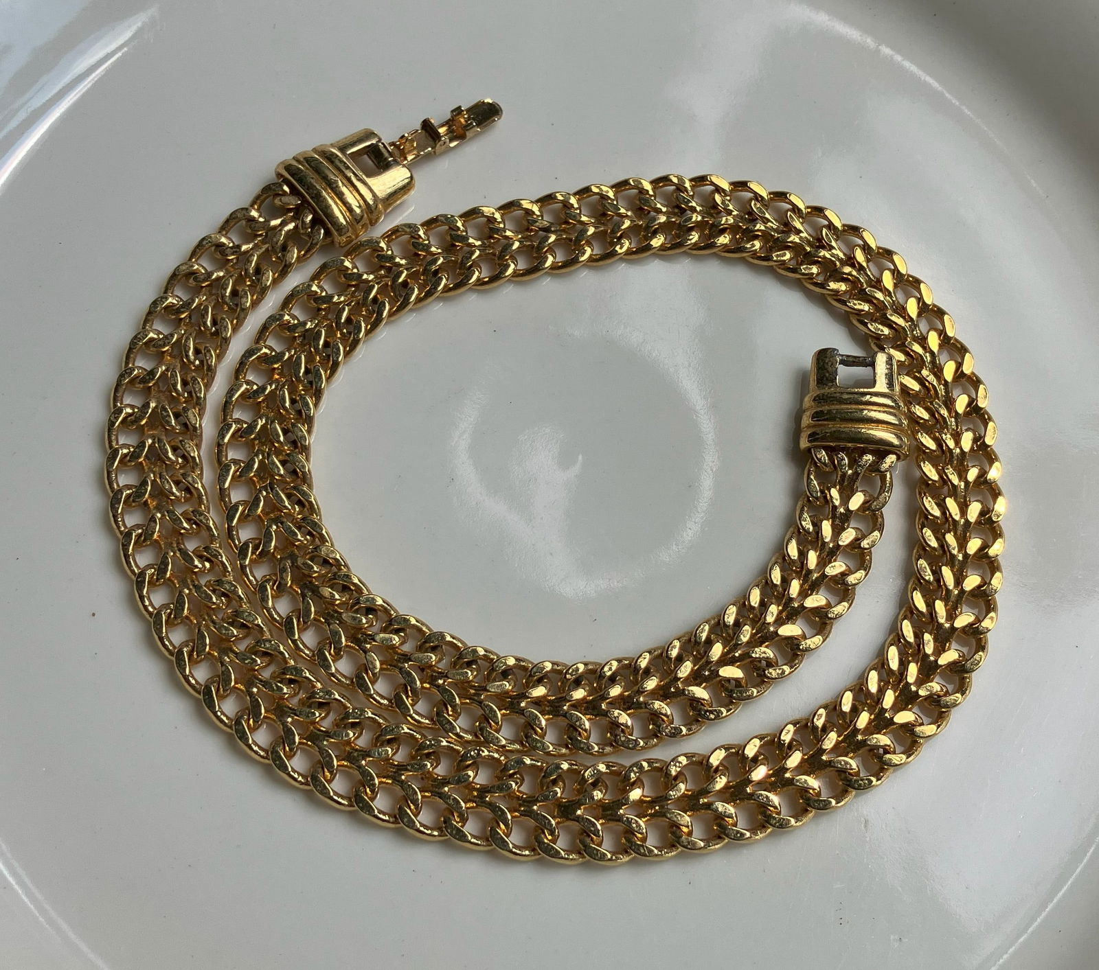 Vintage Monet Gold Filled Necklace: Vintage Monet Gold Filled Necklace