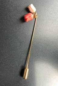 Vintage Coral Pin