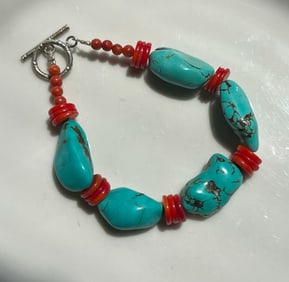 Vintage Turquoise Bracelet