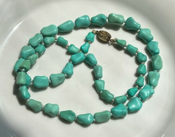 Antique Turquoise Necklace