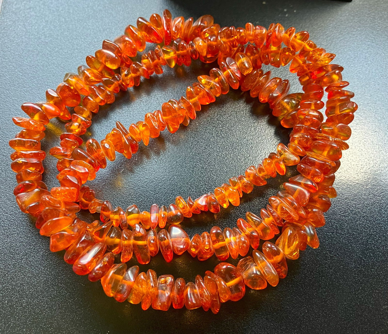 Vintage Amber Necklace: Vintage Amber Necklace