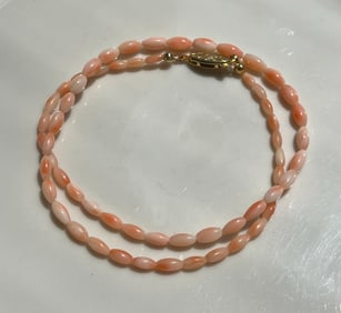 Vintage Coral Necklace