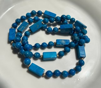Vintage Stone Necklace