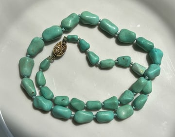 Antique Turquoise Necklace