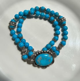 Vintage Stone Necklace