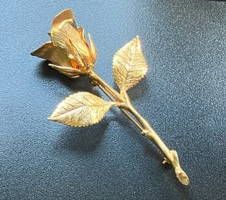 Vintage Gold filled Brooch Pin