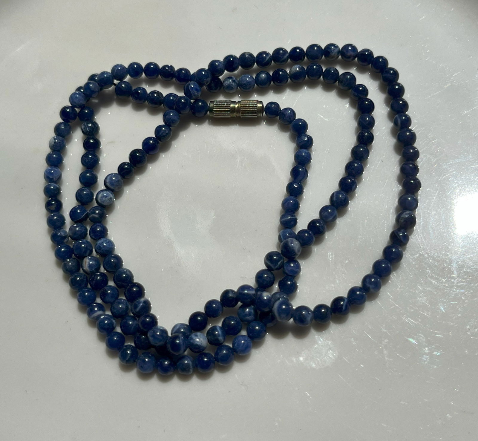 Vintage Lapis Necklace: Vintage Lapis Necklace