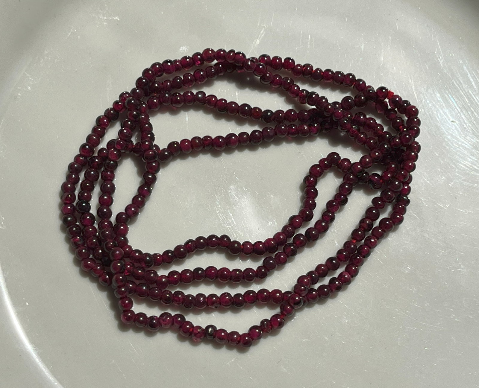 Vintage Garnet Necklace: Vintage Garnet Necklace