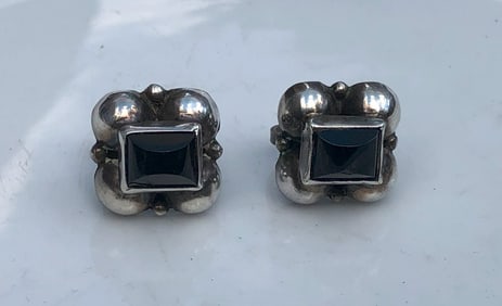 Pair of Silver Earrings