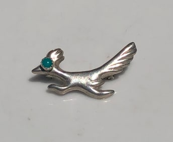 Vintage silver Brooch Pin