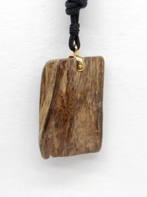 18K Gold Bale Chen Xiang Pendant