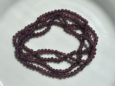 Vintage Garnet Necklace