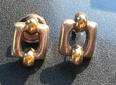 Pair of Silver Earrings