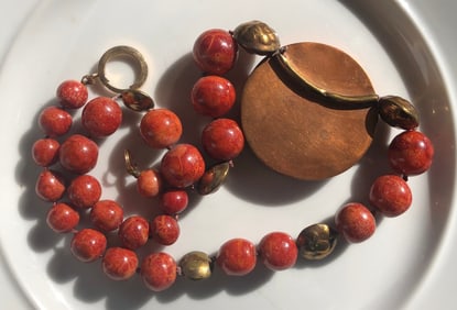 Vintage Stone Necklace
