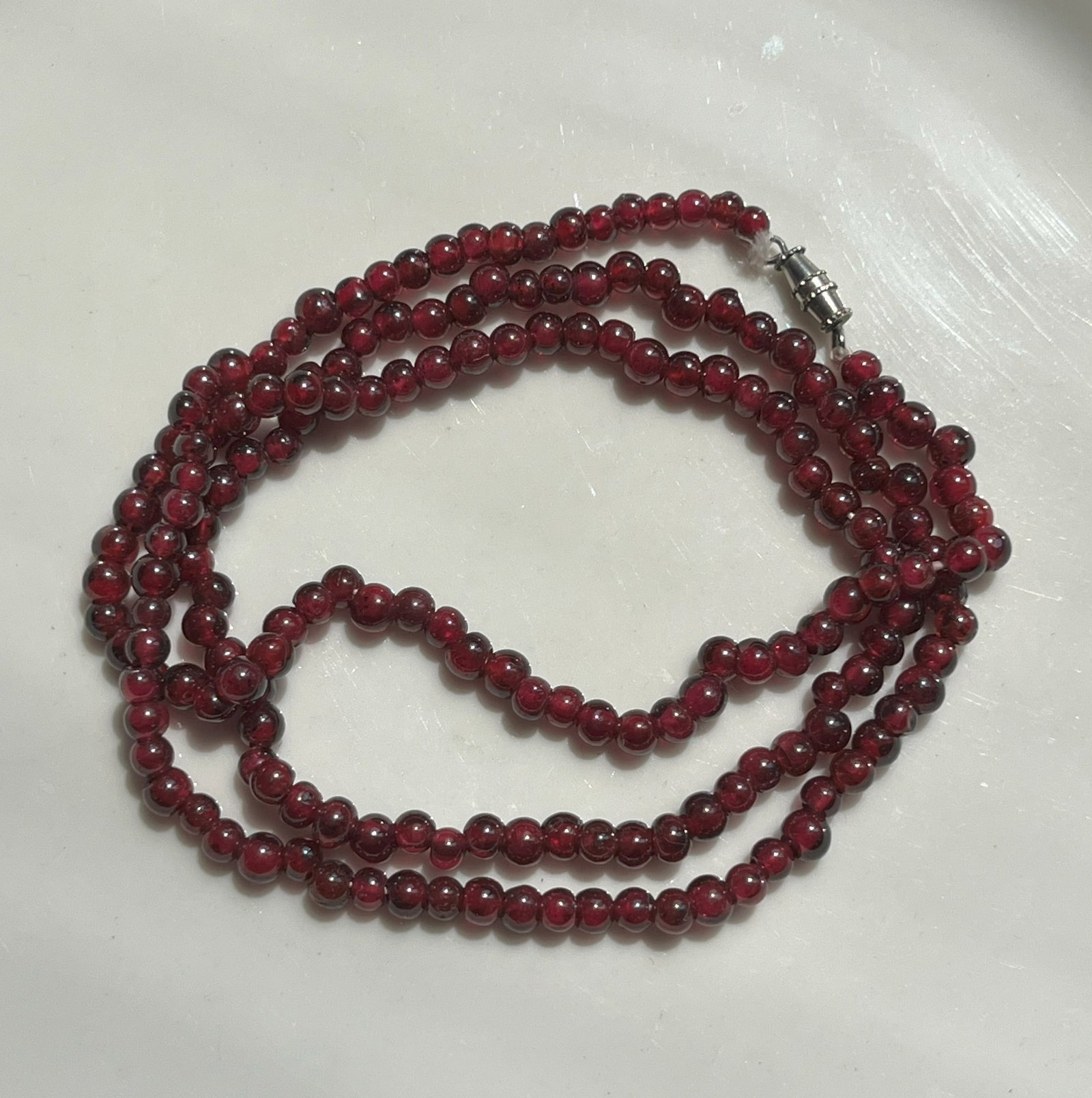 Vintage Garnet Necklace: Vintage Garnet Necklace