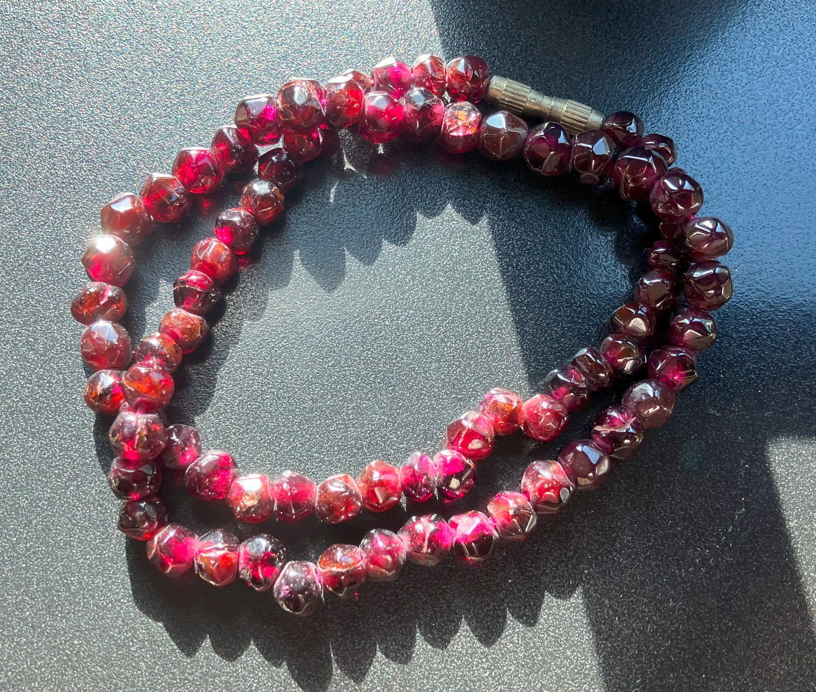 Vintage Garnet Necklace: Vintage Garnet Necklace