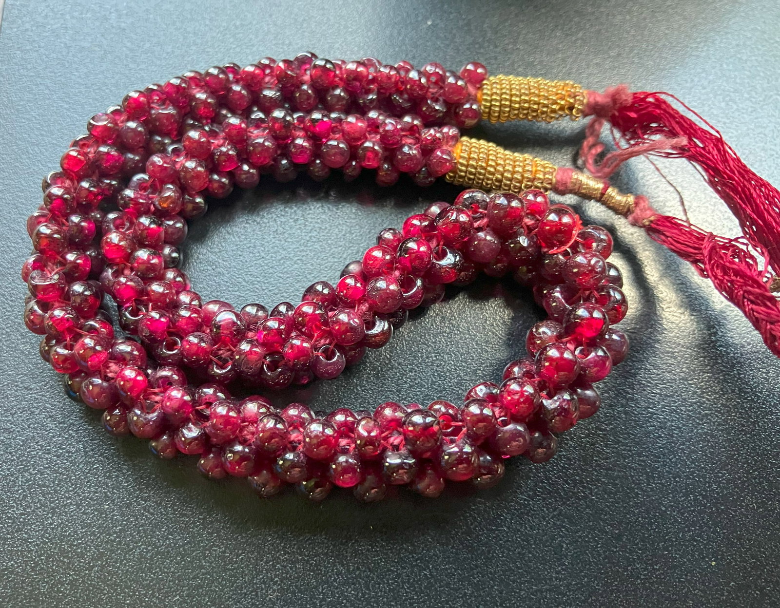 Vintage Garnet Necklace: Vintage Garnet Necklace