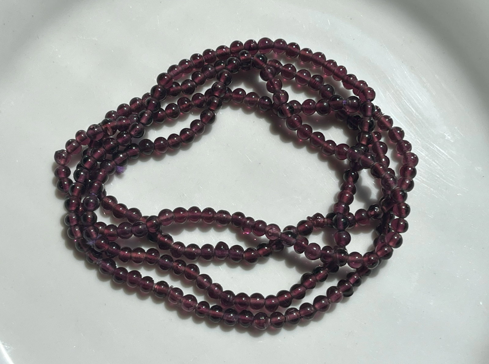 Vintage Garnet Necklace: Vintage Garnet Necklace