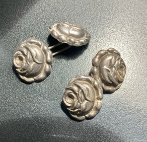 Group of Silver Buttons